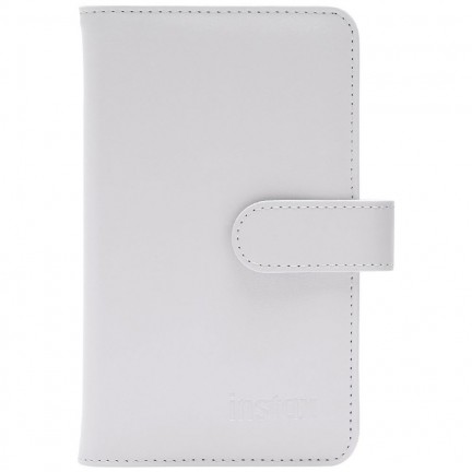 Instax Mini Film Photo Book Album 108 Pockets for Fujifilm Instax Film 7/8/9/10/11/12/Evo (Clay White)