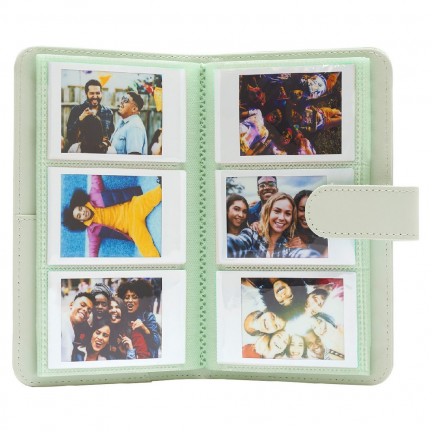 Instax Mini Film Photo Book Album 108 Pockets for Fujifilm Instax Film 7/8/9/10/11/12/Evo (Mint Green)