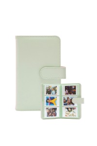 Instax Mini Film Photo Book Album 108 Pockets for Fujifilm Instax Film 7/8/9/10/11/12/Evo (Mint Green)