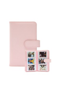 Instax Mini Film Photo Book Album 108 Pockets for Fujifilm Instax Film 7/8/9/10/11/12/Evo (Blossom Pink)