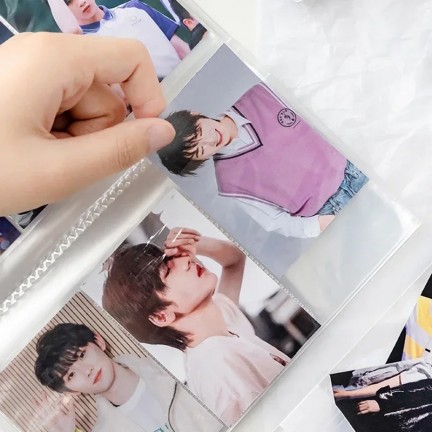 Instax Mini Film Transparent Photo Book Album 120 Pockets for Fujifilm Instax Film 7/8/9/10/11/12/Evo