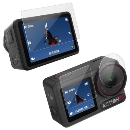 Tempered Glass LCD Screen Protector for DJI Osmo Action 5 Pro