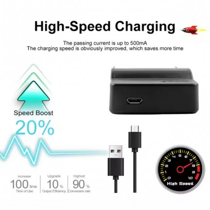 NP-FH50 Battery Charger for Sony Alpha A230 A290 A330 A380 A390