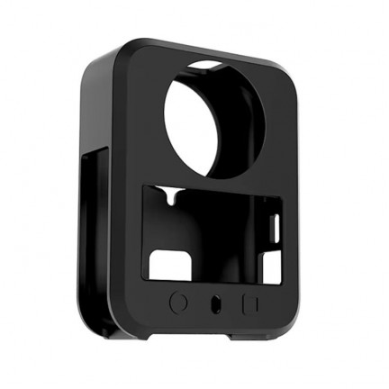 Silicone Case Anti-Scratch Shockproof Full Body For DJI Osmo 360 (Black)