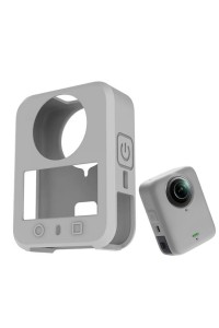 Silicone Case Anti-Scratch Shockproof Full Body For DJI Osmo 360 (Gray)