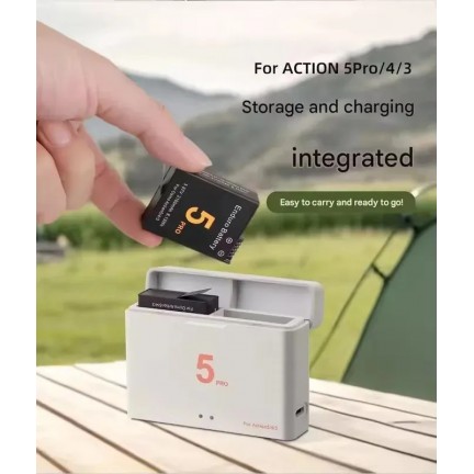 Battery Charger for DJI Osmo 360/ Action 5Pro/4/3