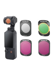 4in1 Camera Lens Magnetic Metal Filter UV CPL ND32 ND64 for DJI Osmo Pocket 3
