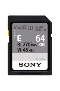 Sony 64GB SF-E Series UHS-II SDXC Memory Card
