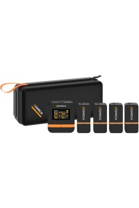 COMICA Vimo Q Mini 4-Person Wireless Microphone System for Cameras & Smartphones