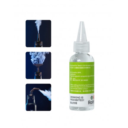TELESIN Atomizer Liquid for C40 Portable Fog Machine (60mL)