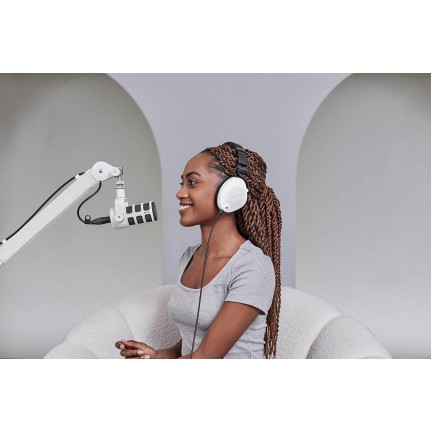 RODE PodMic Dynamic Podcasting Microphone (White)