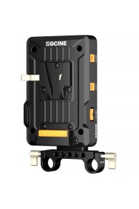 ZGCINE V-Mount Battery Plate with 15mm LWS Mount and Adjustable Arm (Kit 3)