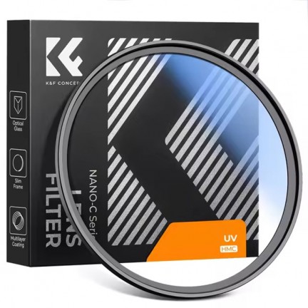 K&F Concept Nano-C UV HMC Filter 82mm K&F Concept Nano-C UV HMC Filter 82mm