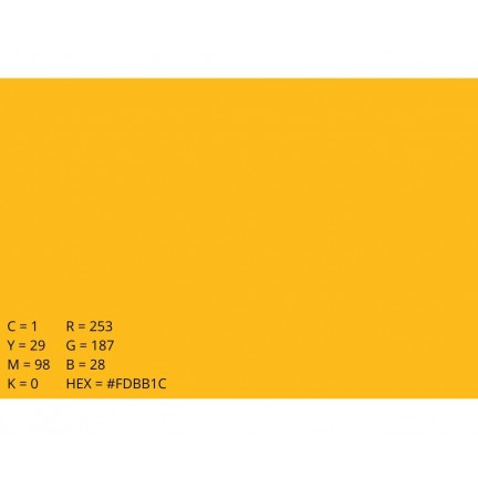 Background Paper Rolls 2.72x11m Forsythia Yellow