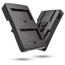 NP-F to V-mount Battery Converter work with battery NP-F970, NP-F770, NP-F570