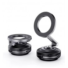 Smart Vacuum Suction Cup Mobile Phone Holder Magnetic 360° Rotating
