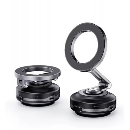 Smart Vacuum Suction Cup Mobile Phone Holder Magnetic 360° Rotating