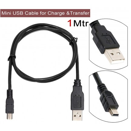 USB 2.0 Mini-B Camera Cable 1m