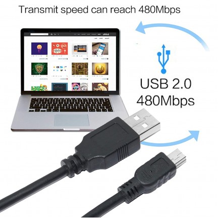 USB 2.0 Mini-B Camera Cable 1m