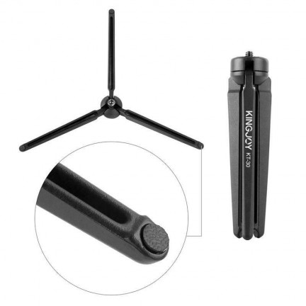 KINGJOY KT-30 Mini Tabletop Tripod with Swivel Ball Head