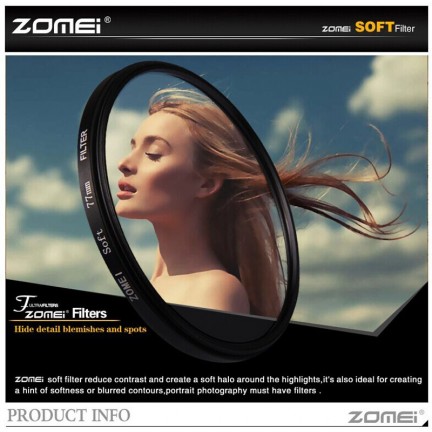 Zomei Soft Focus 62mm Camera Filter