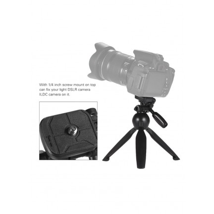 VCT-2280 Multi-Function Tripod Black