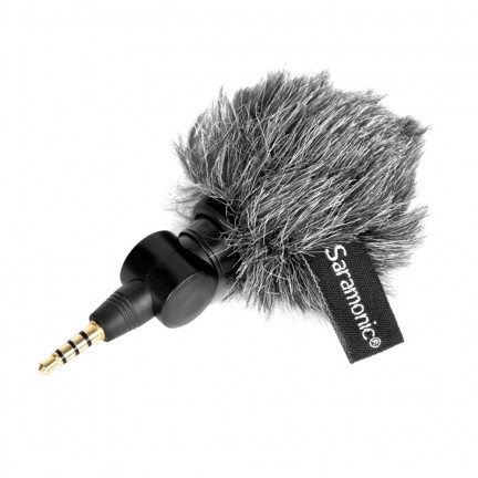 Saramonic XM1-WS Fur Windscreen for SmartMic, SR-XM1