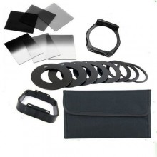 9 Metal Adapter Ring with 6 Cokin P Series Filter Set