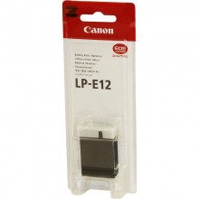 Canon LP-E12 Battery Pack for Canon EOS-M, EOS M2, EOS M10, EOS M50, EOS M50 Mark II, EOS M100, EOS M200, SX70 HS, Rebel SL1 Digital