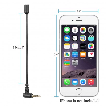 Boya BY-UM4 3.5mm Mini Flexible Microphone