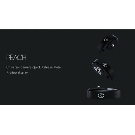 YC ONION Peach Universal Camera Tripod Quick Release