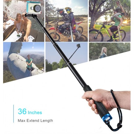 Waterproof GoPro 12/11/10/9 Flexible Telescoping Monopod