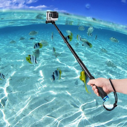 Waterproof GoPro 12/11/10/9 Flexible Telescoping Monopod