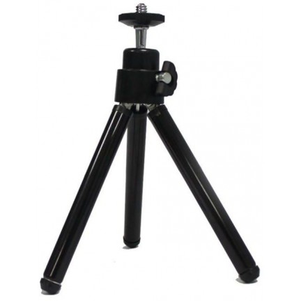 Metal Mini Tripod for Selfie LED Flash Light Multi-position Bracket