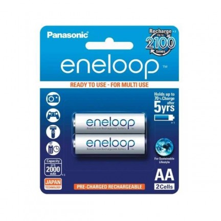 Panasonic eneloop AA 1900mAh Rechargeable Batteries