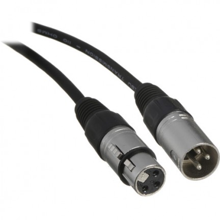 XLR3M-XLR3F XLR audio cable 2.5Meter