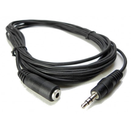 10 Meter 3.5mm stereo Male to Female audio Cable