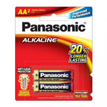 Panasonic Alkaline AA Battery (LR6) 