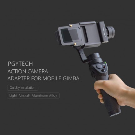 PGYTECH Action Camera Adapter for Mobile Gimbal for DJI OSMO Action