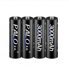 PALO AA Batteries NI-MH 3000Mah 1.2V AA Rechargeable Batteries