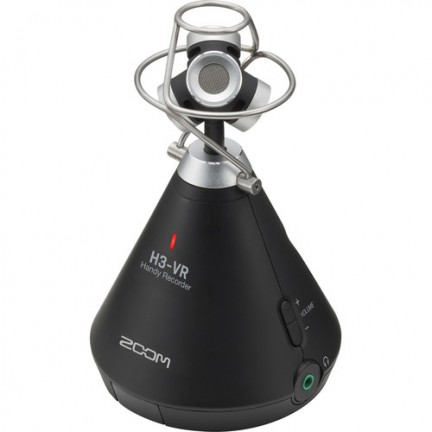 Zoom H3-VR Handy Audio Recorder with Built-In Ambisonics Mic Array