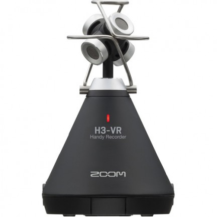 Zoom H3-VR Handy Audio Recorder with Built-In Ambisonics Mic Array