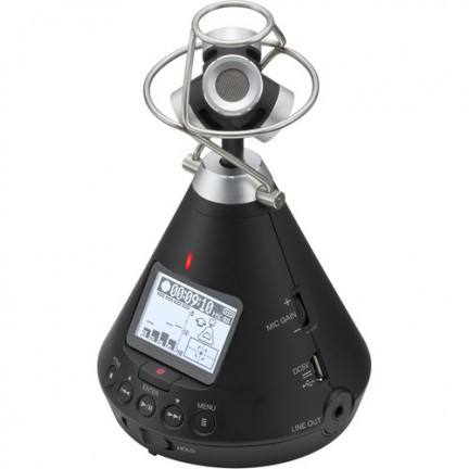 Zoom H3-VR Handy Audio Recorder with Built-In Ambisonics Mic Array