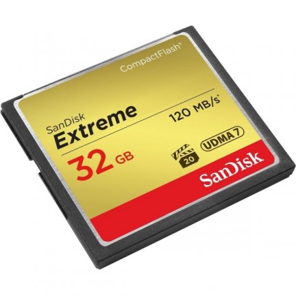 SanDisk Extreme UDMA (32GB) CompactFlash Memory Card