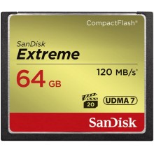 SanDisk Extreme 64GB CompactFlash Memory Card