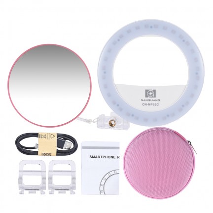 NanGuang smart phone ring light CN-MP32C selfie ring light