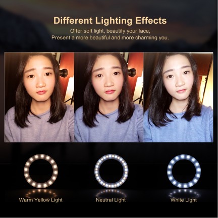 NanGuang smart phone ring light CN-MP32C selfie ring light