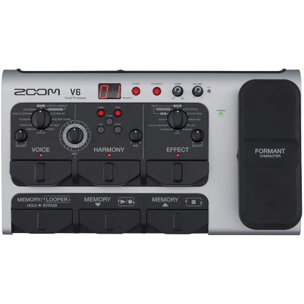 zoom V6 Vocal Processor & microphone