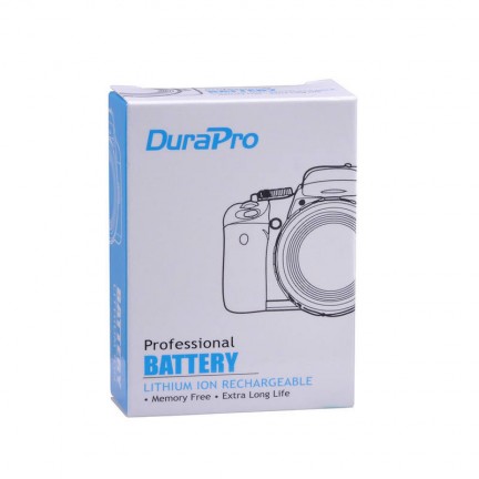 DuraPro 2 x 2000mAh LP-E6 Battery + LCD Charger For Canon 5D Mark II/III/IV, 5DS,5DS R,6D,6D Mark II,7D,7D Mark II,60D,70D,80D