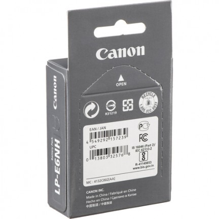 Canon LP-E6NH Lithium-Ion Battery Pack for EOS R5 and EOS R6